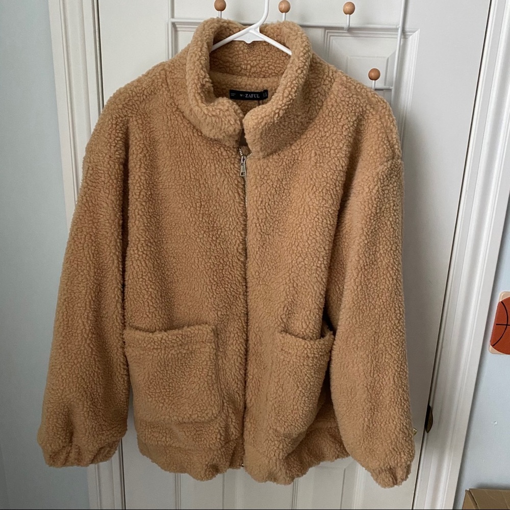 Light Brown Teddy Coat